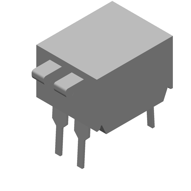 SPST DIP Switch, 2 Pos, 100mA 24VDC, Piano Actuator, Thru-Hole, PC Pins
