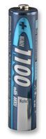 Rechargeable Battery, Single Cell, Nickel Metal Hydride, 1100 Mah, 1.2 V, Aaa Rohs Compliant: Na