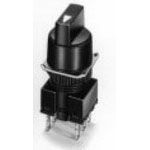 DPDT Rotary Selector Switch 5A 250VAC 30VDC 3-Pos Panel Mount