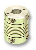 COUPLING, 1/4X1/4; Rotational Speed Max:-; Coupling Body Size:-; Torque:3.2N-m; Overall Length:22.86mm; Coupling Material:Aluminium; External Diameter:19.05mm; Bore Size:0.25; Product Range:-; SVHC:No SVHC (15-Jun-2015); Bore Diameter Max:0.25; Bore Diameter Min:0.25; External Length / Height:22.86mm; Length:22.86mm; Material:Aluminium