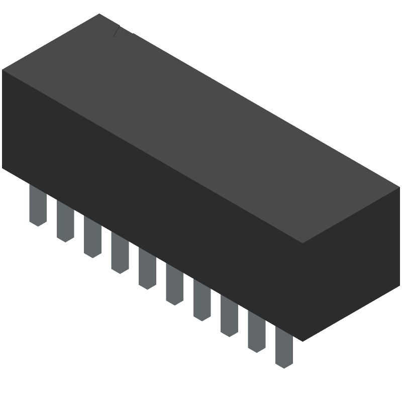 10 Pos 2.5mm Solder RA Header, 4A, 150V, UL94 V-0