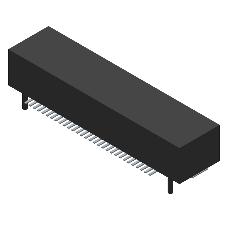 60 Pos 0.5mm Board-to-Board Receptacle, Straight, SMD