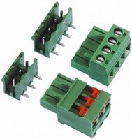 Phoenix Contact COMBICON FKC Series 5mm Pitch Straight Pluggable Terminal Block, Plug with Push In Termination