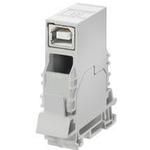 4-Pin USB-A IP20 Connector, Straight, -40 to 70°C