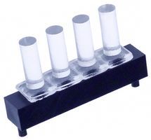 LED Light Pipe Round Vertical Clear Rigid