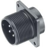 Panel-mount plug   4 P, CE05-2A18-10PD-SB, DDK