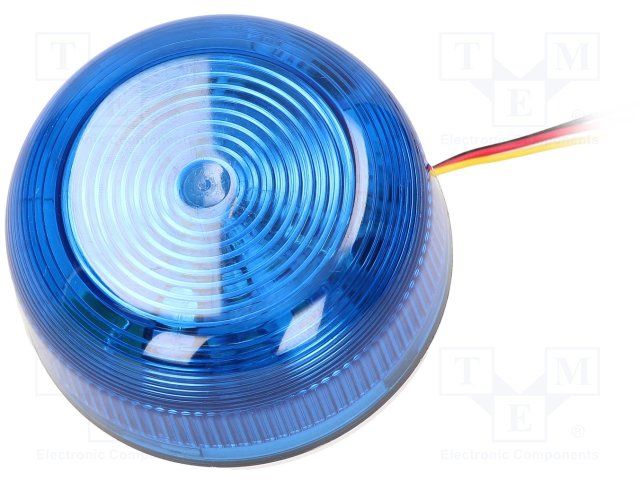 Xenon Flashguard Xenon Series Beacon, Blue, Flashing, Surface Mount, 12 V dc, 24 V dc