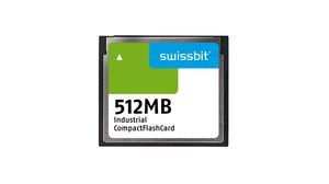 Flash Card 512M-byte 3.3V/5V CompactFlash 50-Pin