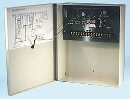 ALARM CONTROLS CORPORATION ALARM CONTROL PANEL, INPUT POWER: 12 VAC, 20 VA, OUTPUT VOLTAGE: 12 VDC, OUTPUT CURRENT: 1.6 A, CONTACT: SPST, N/O (1 FORM A), CONTACT RATING: 5 A AT 28 VDC/5 A AT 115 VAC, REGULATED VOLTAGE: 13.8 VDC