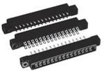 CONNECTOR, EDGE CONNECTOR,CABLE MNT,30 CONTACTS,2,SOLDER TERMINAL,HOLE .125-.137