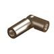 Brass Standoff FEM/FEM 1" L, 0.25" Dia, Zinc Plated