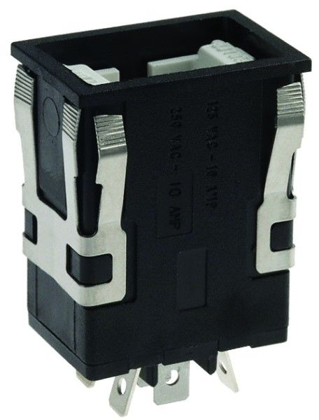 DPST Momentary Pushbutton Switch, 10A 250VAC/30VDC, LED Illum, Panel Mount