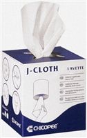 Chicopee Centrefeed of 300 Yellow J-Cloth Multi-purpose Wipes For General Cleaning Use