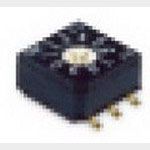Rotary DIP Switch, 8 Pos, SP8T, 20V, Gold/Nickel Plated