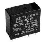 SPDT Power Relay 6VDC 10A 380VAC 150VDC THT