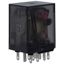 DPDT General Purpose Relay, 12VDC Coil, 5A Contact, Socket Mount