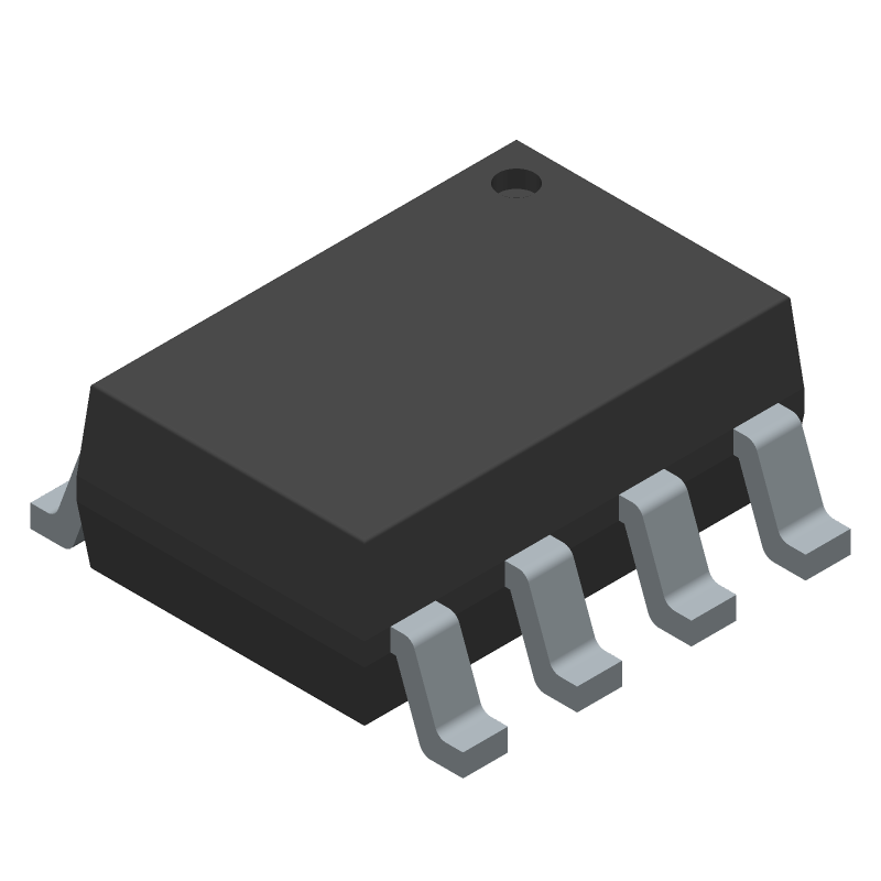 2-Ch DC SSR, 100V/300mA, 1.5kV Isolation, SMD