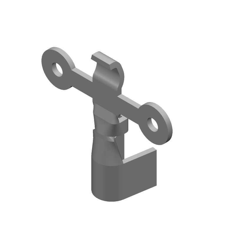 Power Contact, Crimp, 45A, 600V, 10-14AWG, Silver, UL