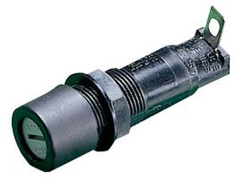 10A 250V Fuse Holder, Panel Mount, Illuminated, Quick Connect