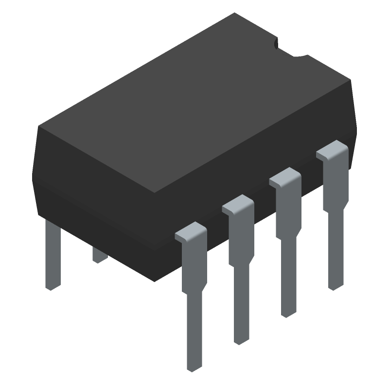 HV Gate Driver IC, 2-Ch, 400kHz, 650mA, 580V Out, PDIP