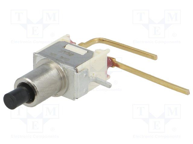 Illuminated Pushbutton Switch, SPST-NO, 20V, 0.4VA, Through Hole