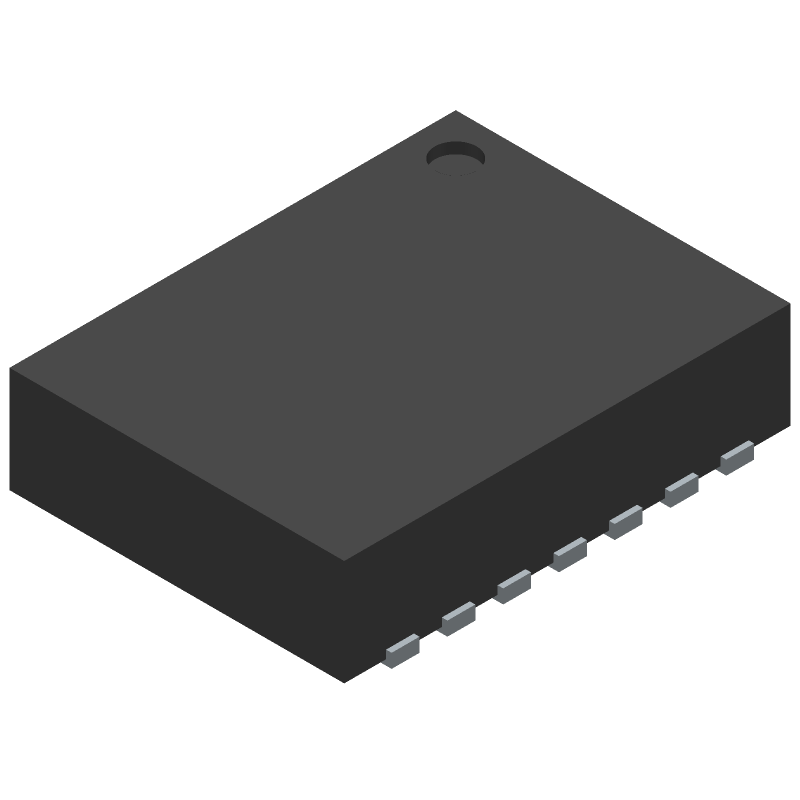 Ultra-Small, true 12-bit quad voltage output DAC with 1LSB INL/DNL 14-VSON -40 to 125