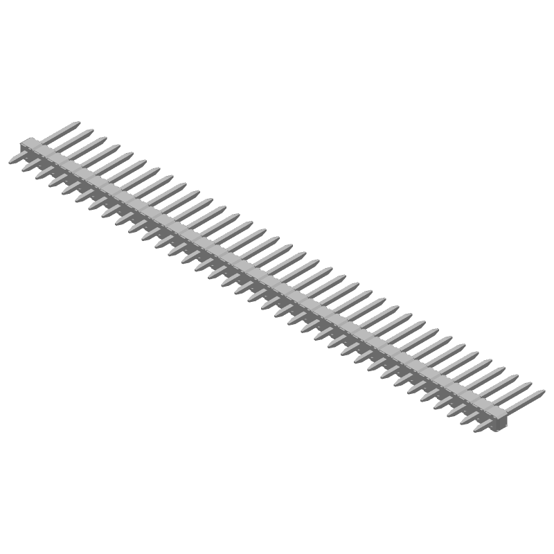 36 Pos 1 Row 2.54mm Pitch Male Header Connector
