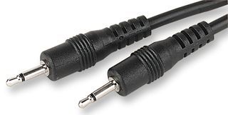 PRO SIGNAL   AV00987   Audio / Video Cable Assembly, 2.5mm Mono Jack Plug, 2.5mm Mono Jack Plug, 6.6 ft, 2 m, Black