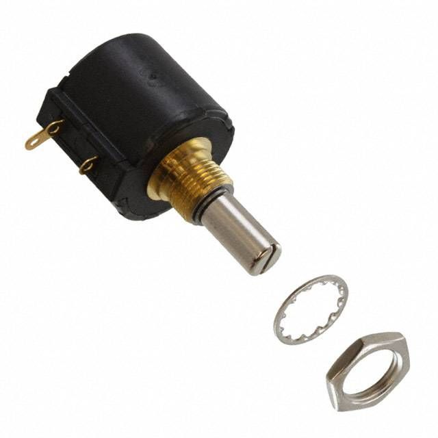 10 Turn Wirewound Potentiometer, 100kR, 2W, 3% Tol, Linear