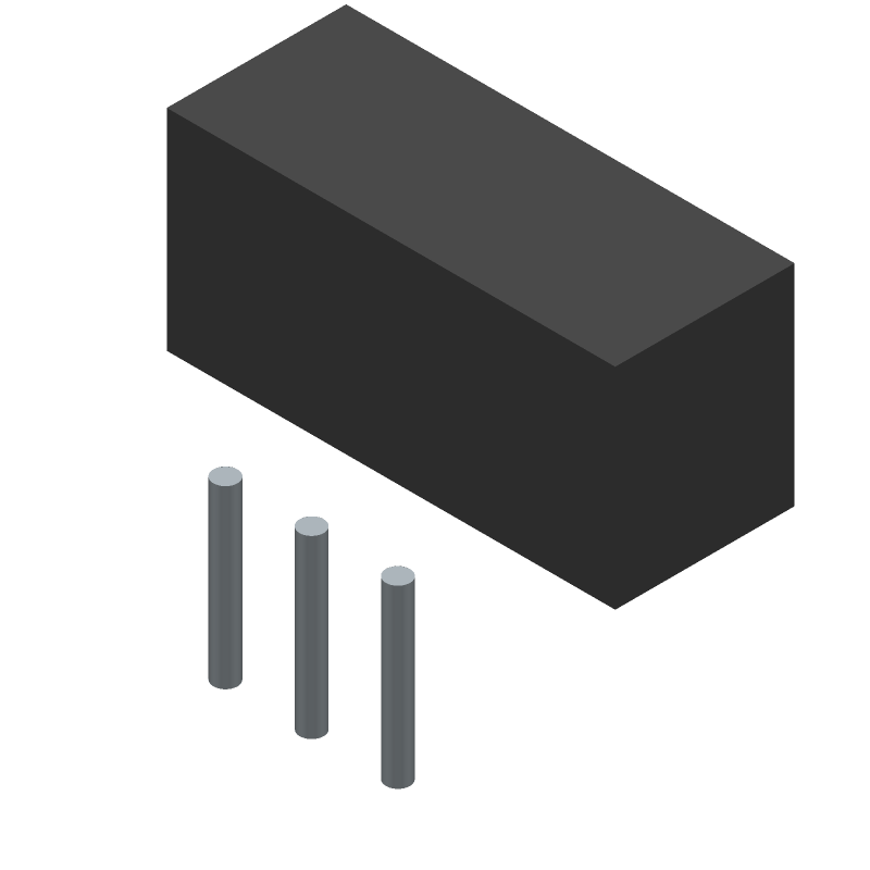 SPDT Slide Switch, Right Angle, 125VAC, 250mA, Through Hole