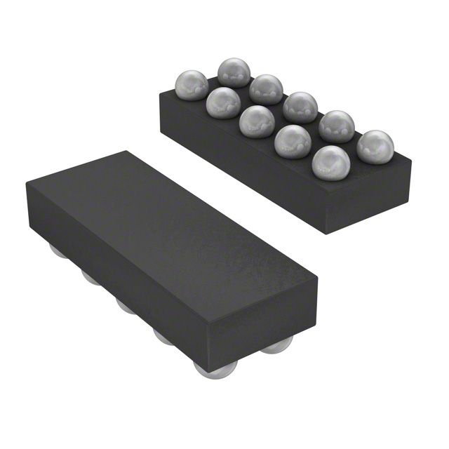 8-Ch TVS Diode Array, 1.2pF, 3.3V, 9.8V Clamping, WLCSP