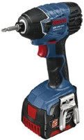 Bosch GDR 14,4 V-LI 1/4in Hex Cordless Impact Drill, 14.4V, Euro Plug