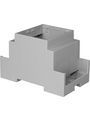 CAMDENBOSS CNMB/3W/2 Non Metallic Enclosure, IP20, DIN Rail, DIN Rail, 90 mm, 53 mm, 58 mm, PC (Polycarbonate), Grey