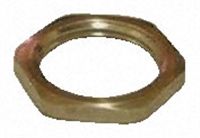 Cable Accessories Locknut Brass Metallic Nickel
