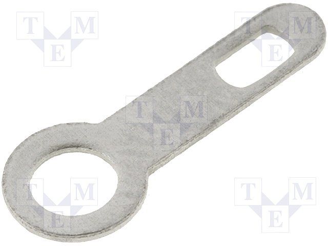 Solder tag Tin-plated brass M3 single, 60-2803-11/0031, Osterrath