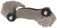 RS Pro, 28 Blades Thread Pitch Gauge, Imperial/Metric thread type, 4 to 56 TPI, 0.5  6 mm
