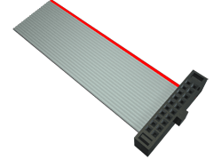 Board Connector, 42 Contact(s), 2 Row(s), Female, IDC Terminal