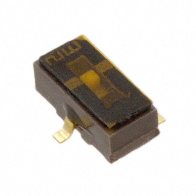 SPDT Slide Switch, 0.1A, 6VDC, SMT, Gold Plated