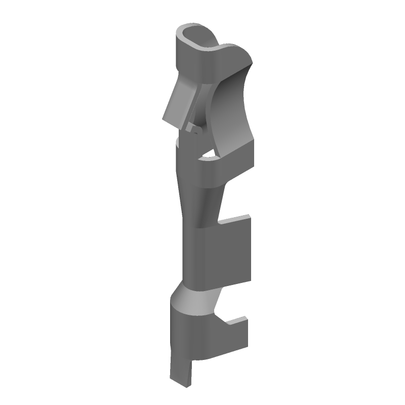 Signal Socket Contact, Female, Crimp, 2A, Tin Plated Brass