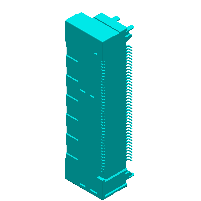 Conn Board to Board RCP 80 POS 0.8mm Solder RA SMD Automotive Tray
