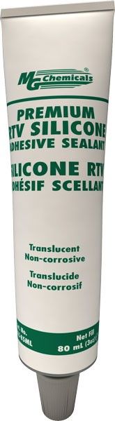 Silicone Adhesives One Compound Translucent 2e15Ohm.cm 300PSI 435%