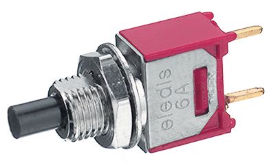 Push-button switch off-(on)   1 P, 6A52-F3PCAE-S, Eledis