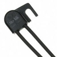 Thermostat SPST-NC Radial 70°C Wire Leads