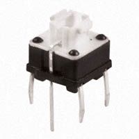 Tactile Switch SPST-NO 12V 50mA Illuminated Blue LED Through Hole
