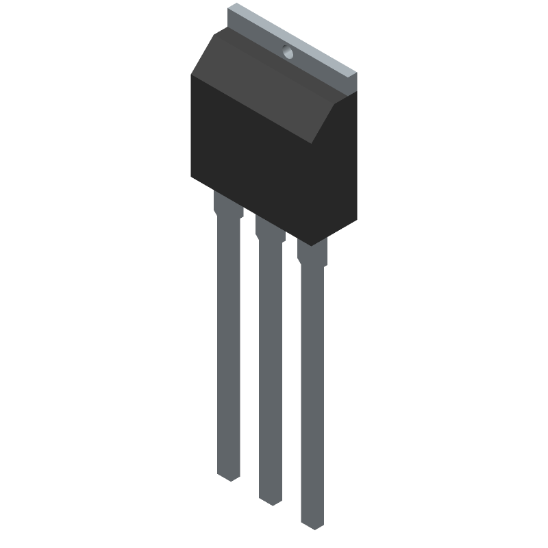 N-Channel MOSFET, 100V, 10A, 180mR, Logic Level, IPAK