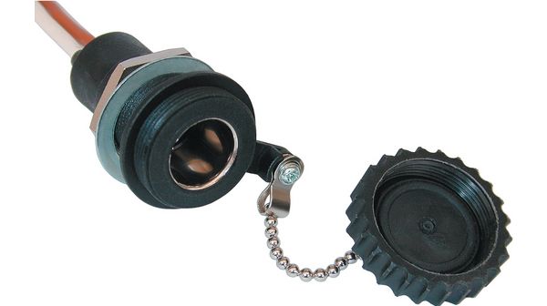 Automotive socket 16 A watertight IP 67, with screw-on cover, 52005000, Pro Car