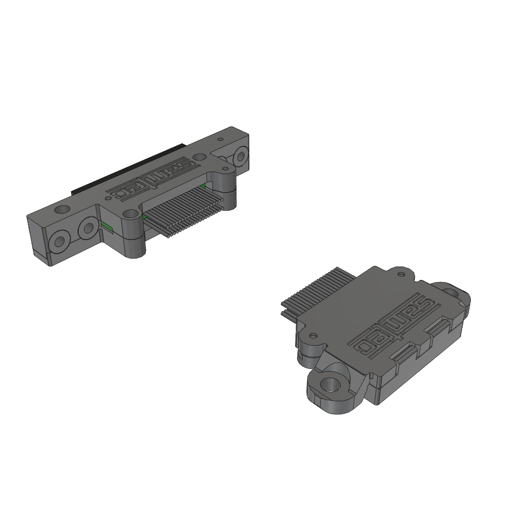 Cable Assembly Coax Micro Ribbon 0.16m 38AWG Micro High Speed Socket to Micro High Speed Terminal F-M Q STRIP®