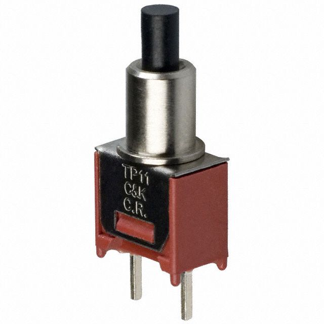 Illuminated Pushbutton Switch SPST-NO 1A 120VAC Through Hole