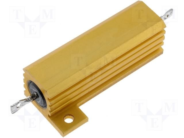 Wirewound Resistor 12 Ohm 50W Chassis Mount 1.25kV