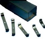 Cable Management, Clip Steel Natural Snap On 19.1mm